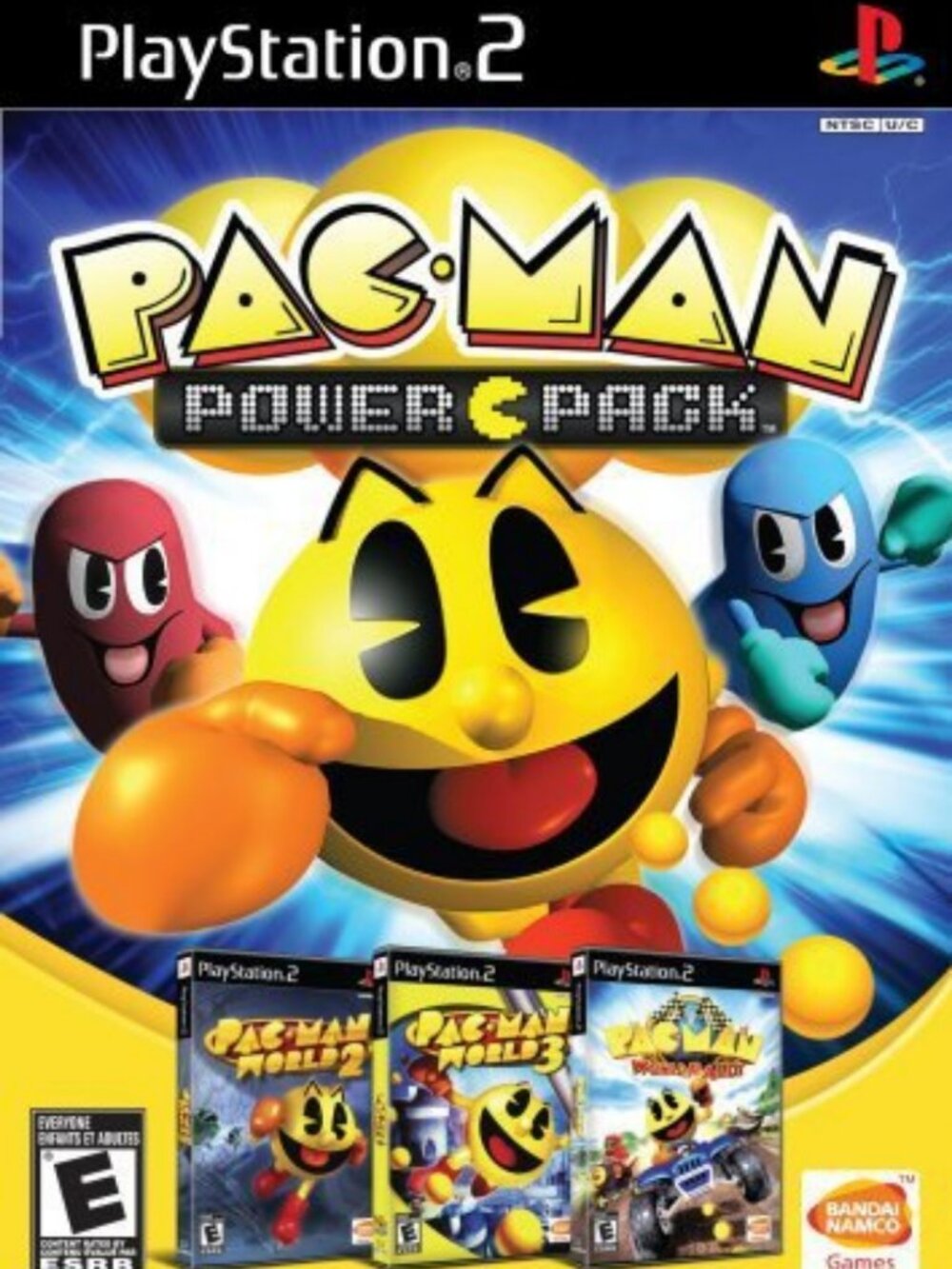 Pac-Man Power Pack for PlayStation 2 - Retro Gaming Console Accessory